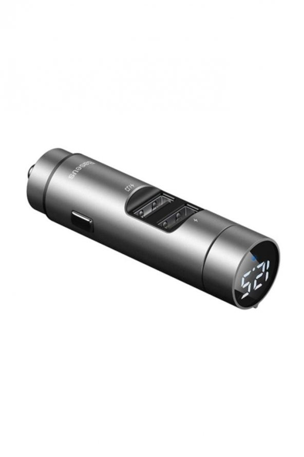 Energy Column Bluetooth 5.0 Araç Mp3 Dual Usb Araç Şarjı Siyah 31564 - 2
