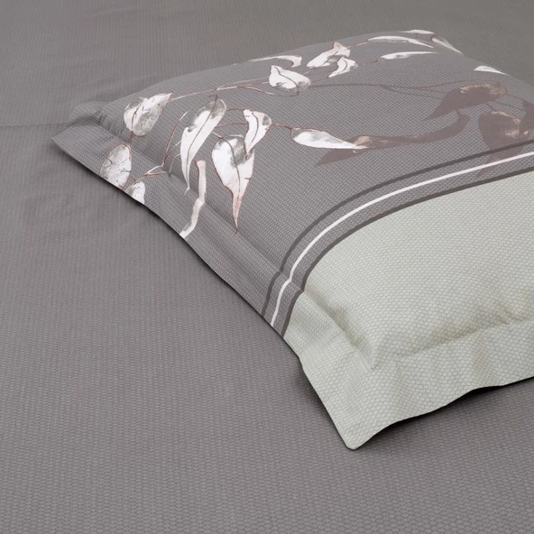 RANFORCE TEK KİŞİLİK NEVRESİM TAKIMI TIVORY BEJ - Resim 3