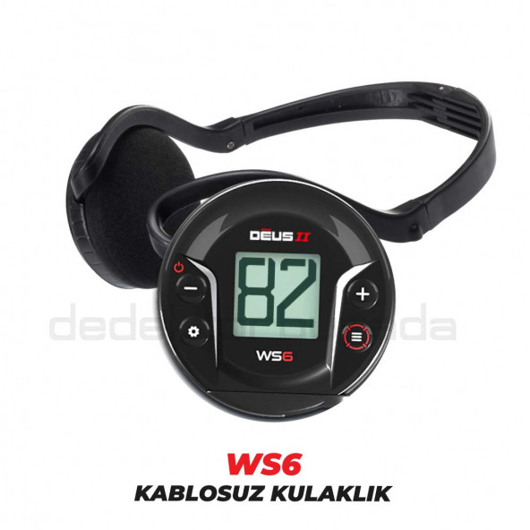 Deus 2 Dedektör - 22,5cm FMF Başlık, WS6 Kulaklık, Ana Kontrol Ünitesi - 7