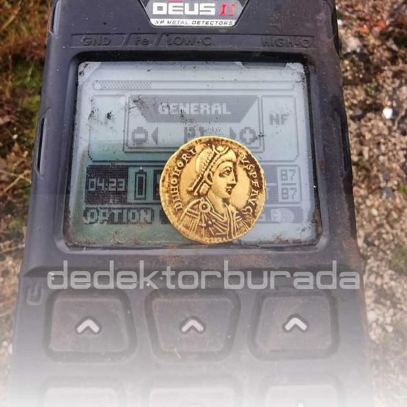 Deus 2 Dedektör - 22,5cm FMF Başlık, Ana Kontrol Ünitesi - 8