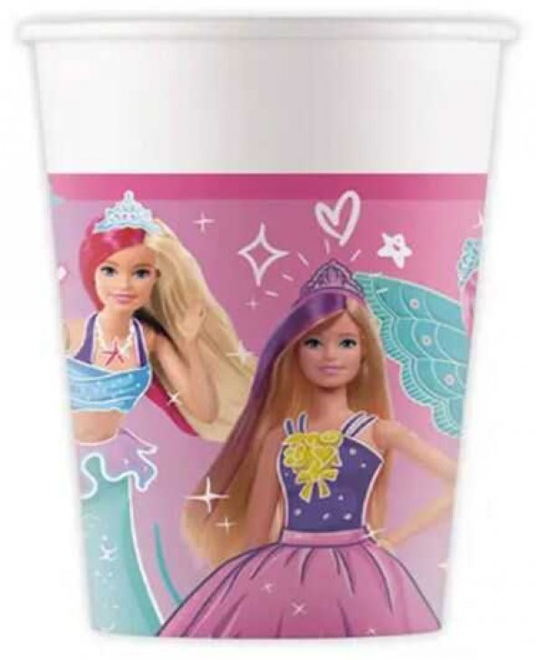 BARBIE FANTASY BARDAK 8 ADET