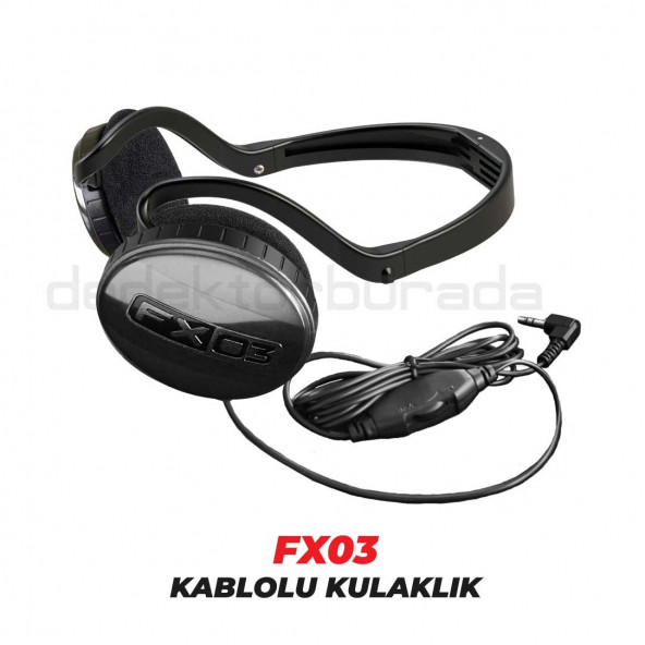 Deus 2 Dedektör - 22,5cm FMF Başlık, Ana Kontrol Ünitesi, FX03 Kulaklık - 7