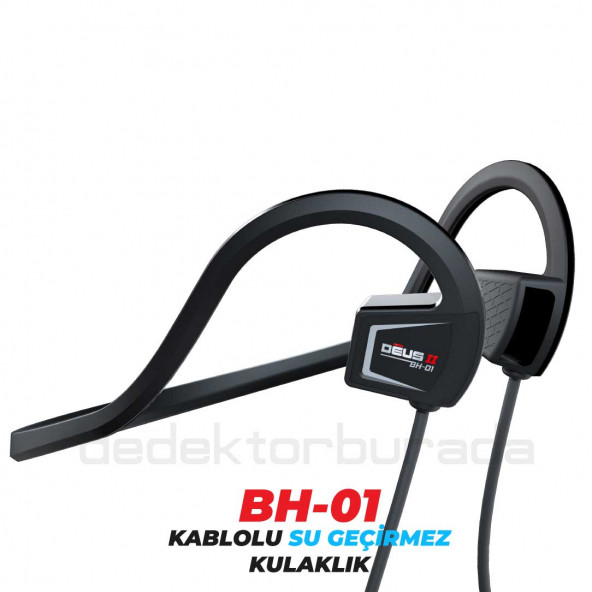 DEUS 2 - 22,5cm FMF Başlık, Ana Kontrol Ünitesi (RC), BH-01 Kablolu Su Geçirmez Kulaklık - 7