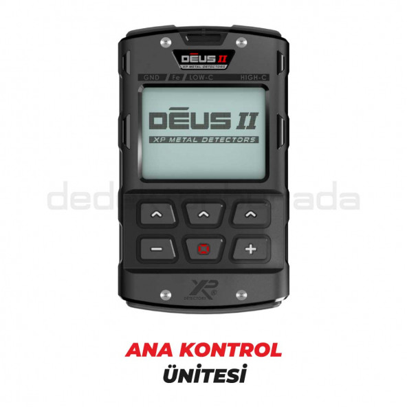 DEUS 2 - 34x28cm FMF Başlık, Ana Kontrol Ünitesi (RC), BH-01 Kablolu Su Geçirmez Kulaklık - 3