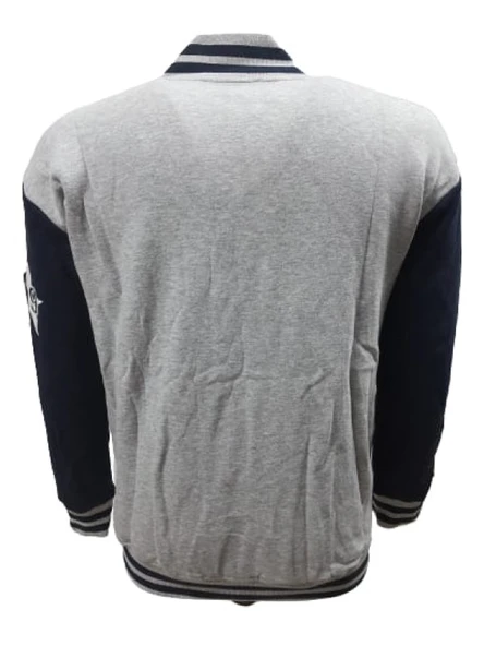 Tarz Cool T01238 Kolej Ceket İşleme Detaylı Çıtçıt Düğmeli Cepli - Resim 9