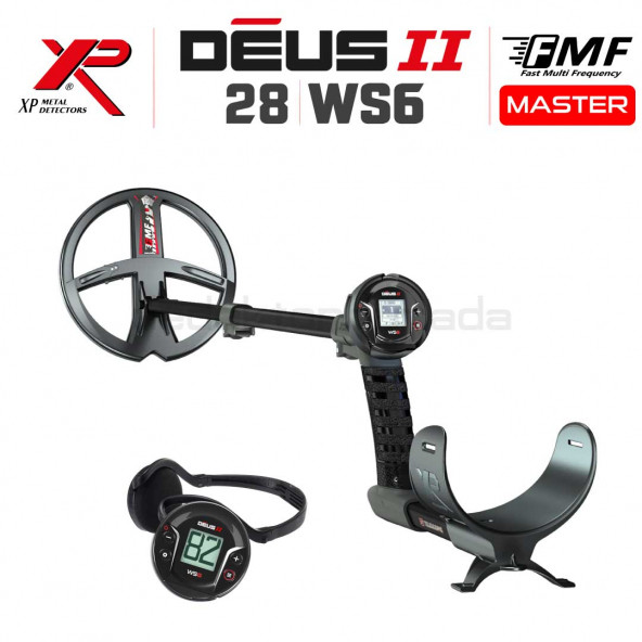 Deus 2 Dedektör - 28cm FMF Başlık, WS6 Master