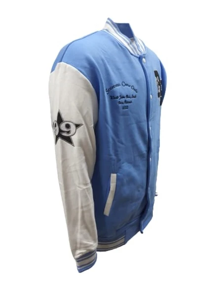 Tarz Cool T01238 Kolej Ceket İşleme Detaylı Çıtçıt Düğmeli Cepli - Resim 2