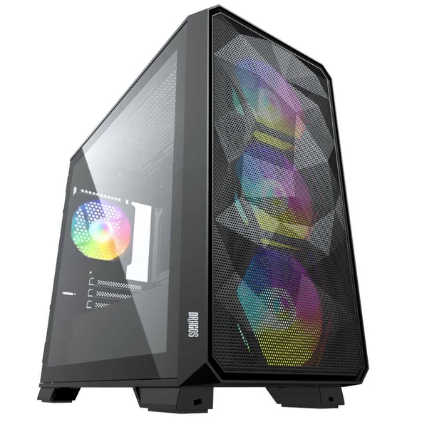 Dragos DRx6547 Ryzen 5 5500 16GB Ram 1TB M.2 NVMe SSD 8GB RTX4060 Ekran Kartı Masaüstü Oyun Bilgisayarı - 2