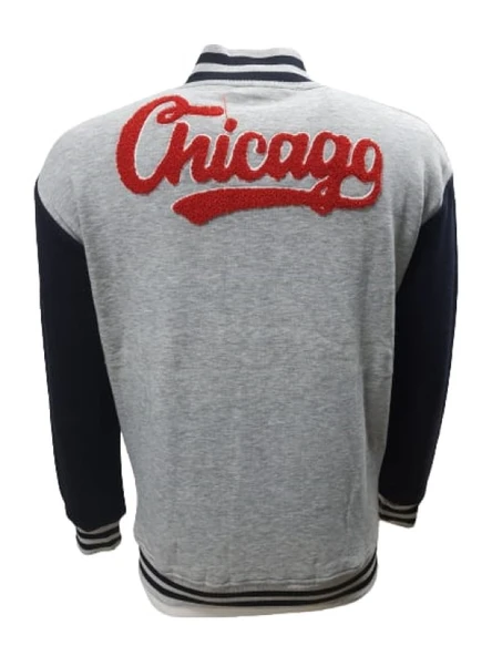 Tarz Cool T01232 Kolej Ceket İşleme Detaylı Çıtçıt Düğmeli Cepli - Resim 2