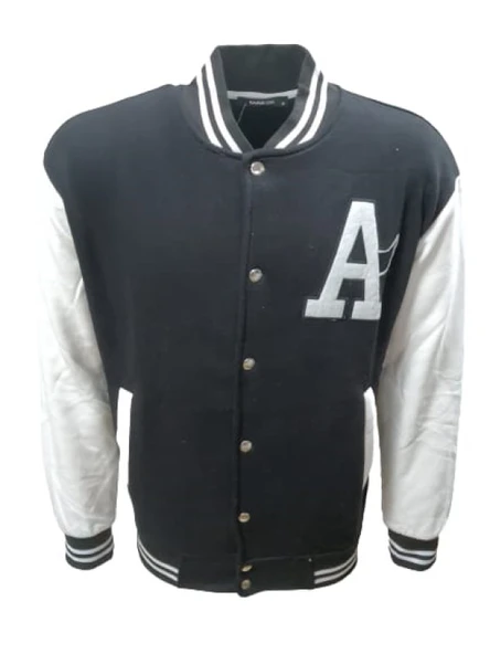 Tarz Cool T01232 Kolej Ceket İşleme Detaylı Çıtçıt Düğmeli Cepli - Resim 3