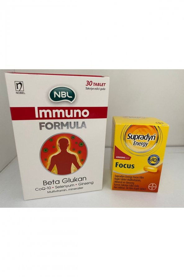 Immuno Formula 30 Tablet+ Supradyn Energy Focus 30 Tablet