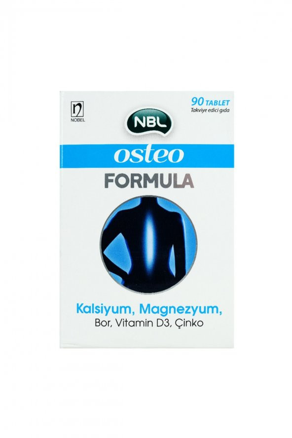 NBL Osteo Formula 90 Tablet - AROMASIZ