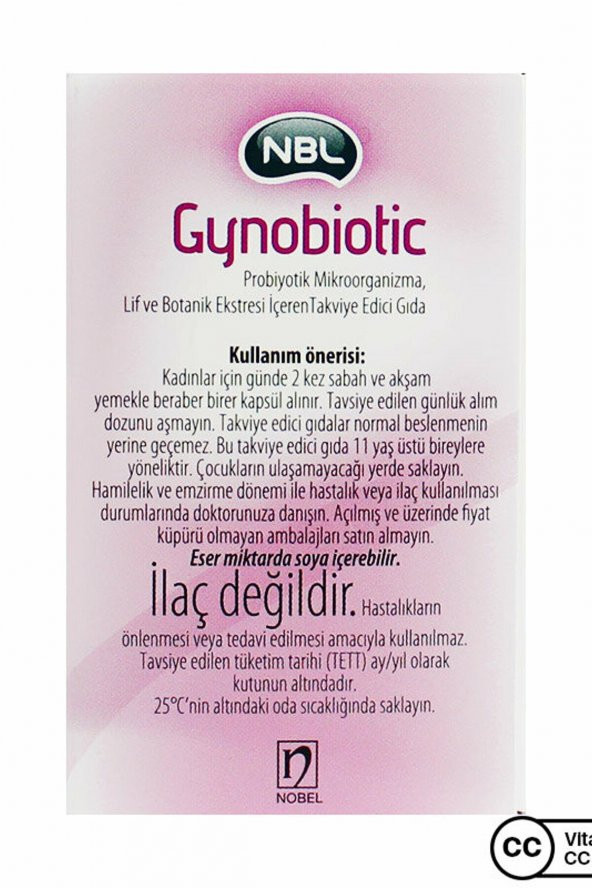 NBL Gynobiotic 10 Kapsül - 5