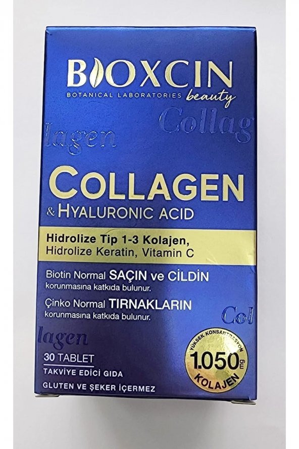 Beauty Collagen 30 Tablet - Tip1 Tip 3 Hidrolize Kolajen