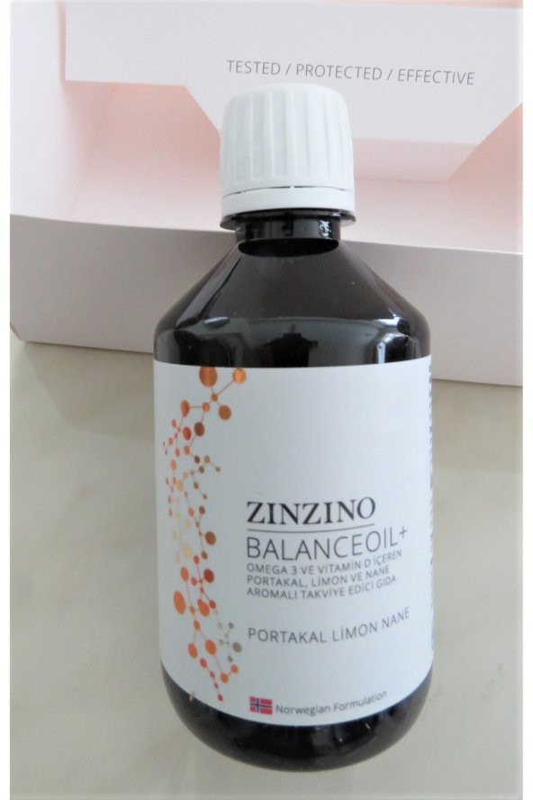 zınzıno Balance Oil 300ml Omega-3 Vitamin D - 5