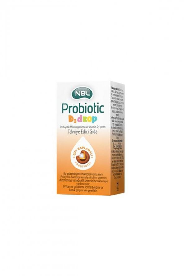 NBL Probiotic D3Takviye Edici Gıda 7.5 ml