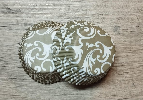 KAPSÜL RENKLİ 225 AD. KREM ÜZERİ BEYAZ DESEN