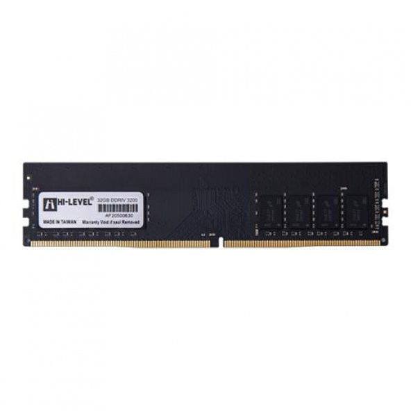 HI-LEVEL HLV-PC25600D4-32G 32GB 3200MHz CL22 DDR4 Masaüstü Bilgisayar Bellek