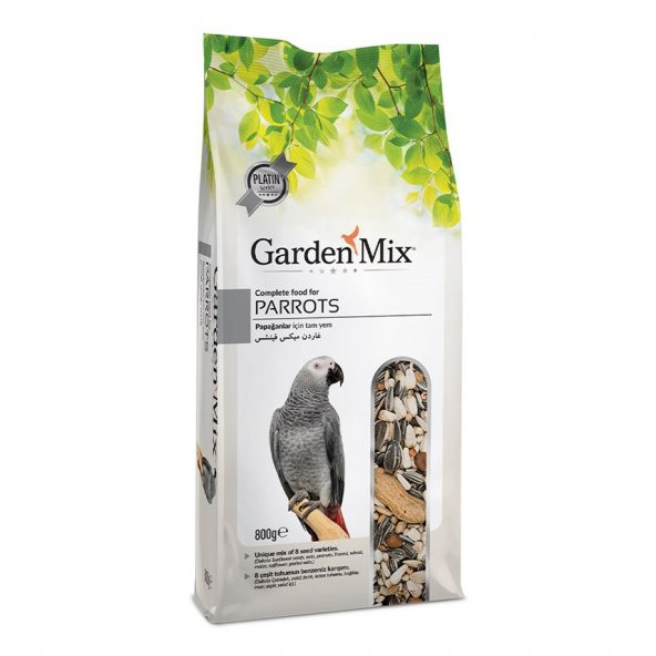 Gardenmix Platin Papağan Yemi 800G