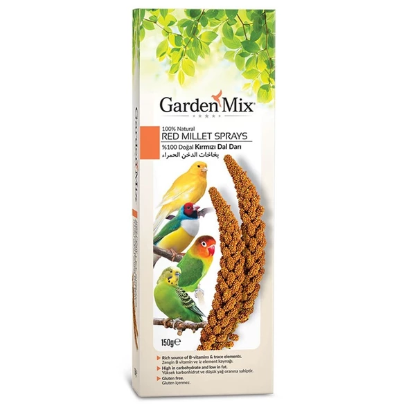 Gardenmix Platin Kırmızı Dal Darı