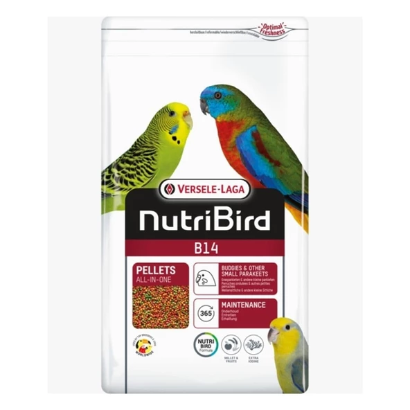 Versele Laga Nutribird B14 Muhabbet Pelet Yem 3 Kg