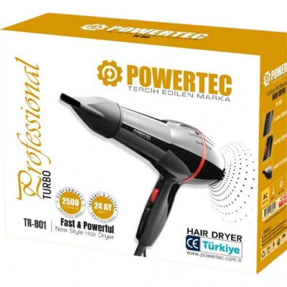 Powertec Tr 801 Fön Makinesi