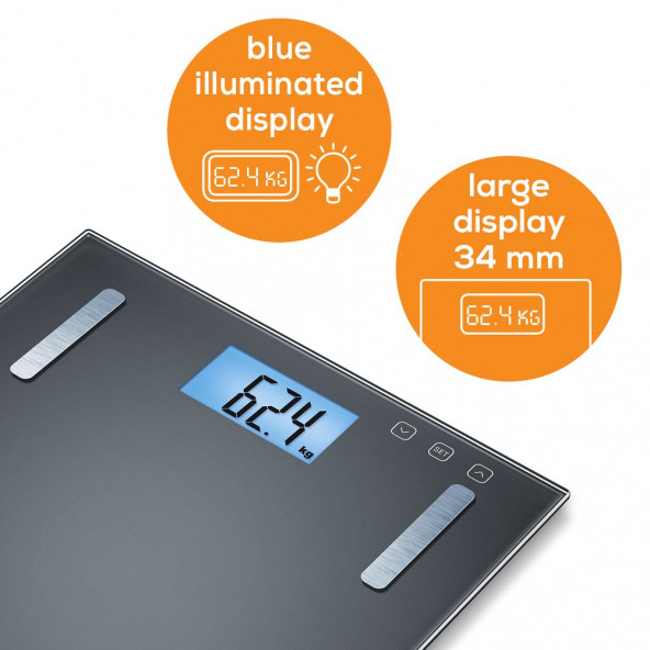 Beurer Bf 180 Diagnostic Bathroom Scale - 2