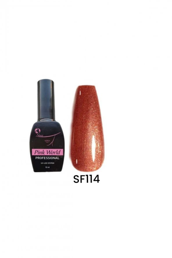 Lady red line Kalıcı Oje 12ml Sedef Sf114 Bakır Rengi