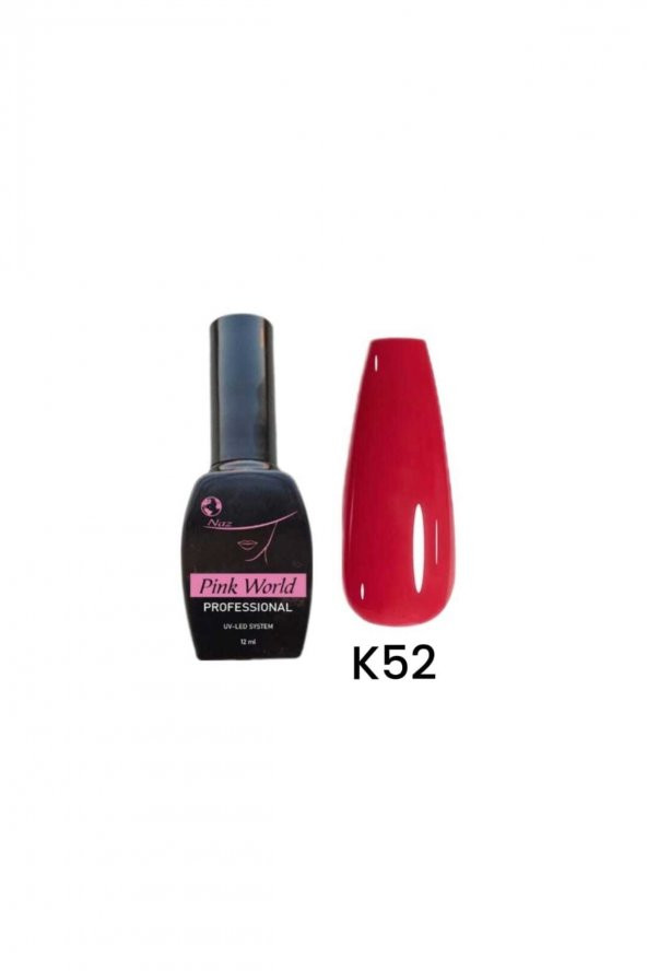 Lady red line Kalıcı Oje [12ml] K52