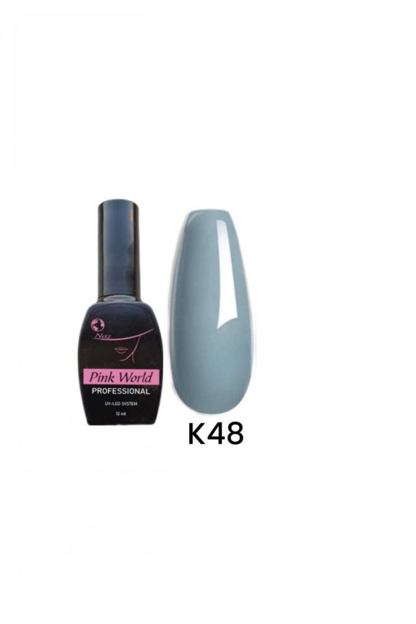 Lady red line Kalıcı Oje 12ml [gri ] K48no