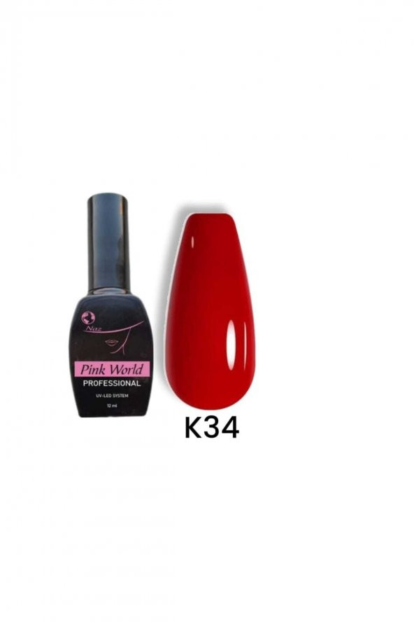 Lady red line Kalıcı Oje 12ml K34