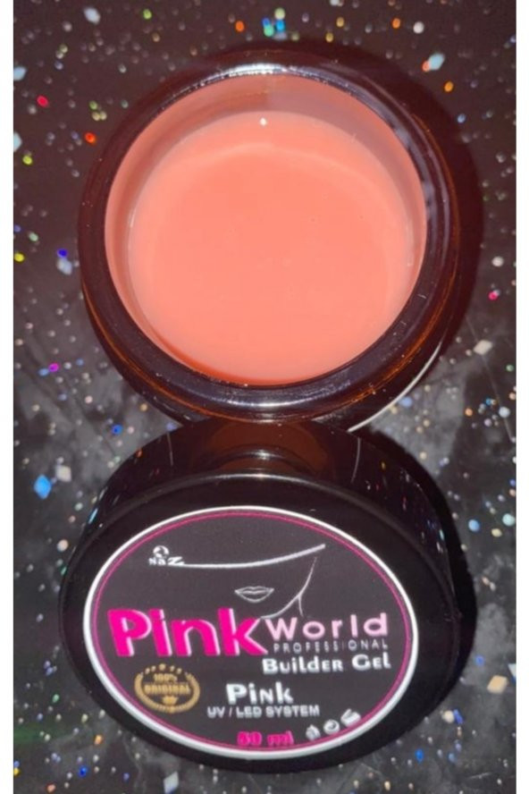 Lady red line Protez Tırnak Jeli (PİNK) Builder Gel 50ml - 2