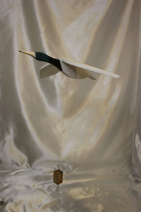 Ahşap Uçan Ördek - 4