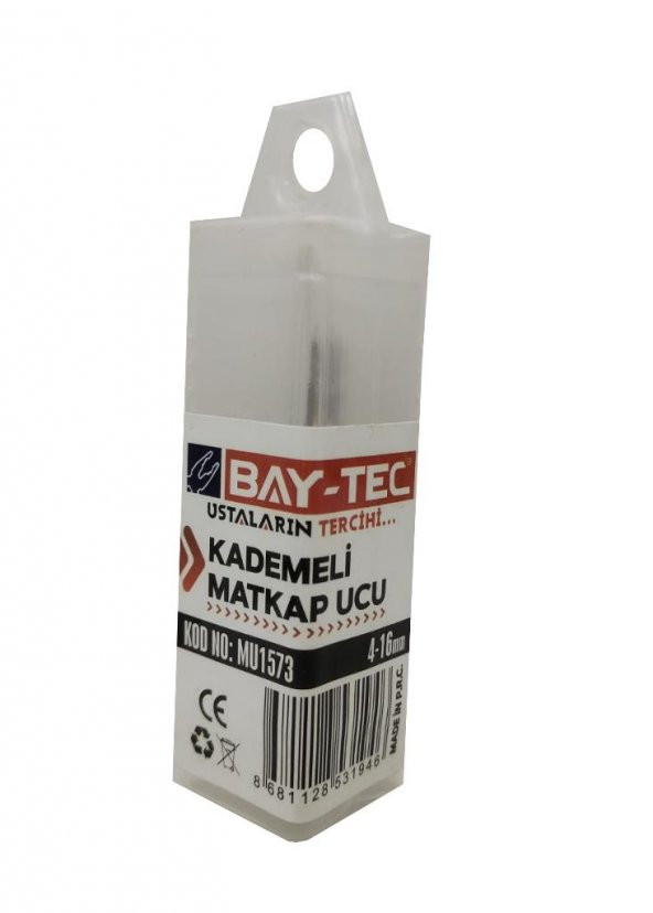 Bay-Tec MU1573 Kademeli Matkap Delme Ucu 4-16 mm - 3