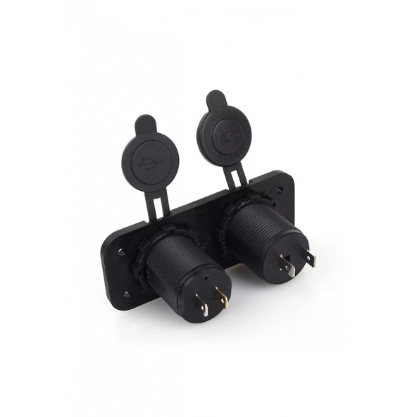 Çift USB Araç Şarj Soketi ve Çakmaklık - 3