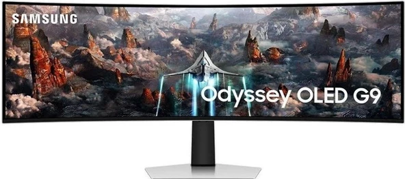 SAMSUNG 49" Odyssey OLED G9 LS49CG934SUXUF 0.03Ms GTG 240Hz (Hdmı+Dp) Dual Qhd Curved Gaming Monitö