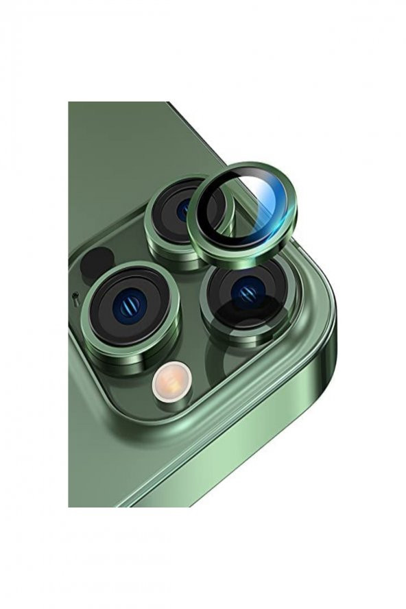 Iphone 13 Pro/13 Pro Max Uyumlu Alüminyum Alaşım Kamera Lens Koruyucu(3lü Set)