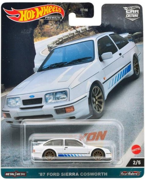 Hot Wheels Premium Car Culture 87 Ford Sierra Cosworth - HKC54