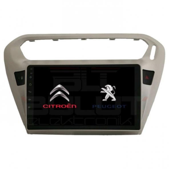 Citroen C-Elysee Peugeot 301 Android Multimedya Sistemi (2012-2020) 2 GB Ram 32 GB Hafıza 4 Çekirdek İphone CarPlay Android Auto Navimex Fimex