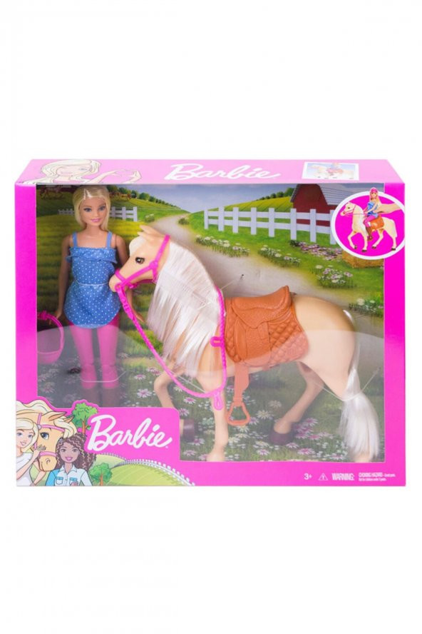 Barbie ve Güzel Atı Oyun Seti Fxh13
