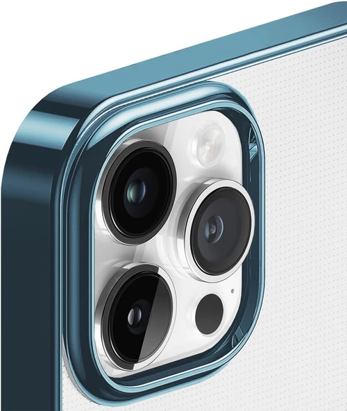 iPhone 14 Pro Max Kılıf Magsafe Özellikli Titanyum Seri Silikon Kapak - 12