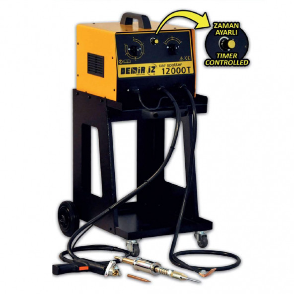 DEMİRİZ CS12000 ZAMAN AYARLI KAPORTA ÇEKTİRME MAKİNASI 12 kVA