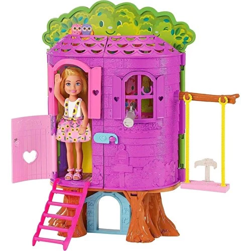 Barbie Chelsea'nin Ağaç Evi HPL70 - Resim 4