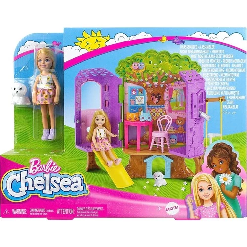 Barbie Chelsea'nin Ağaç Evi HPL70 - Resim 6