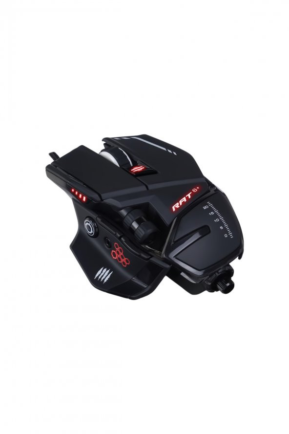 Mad Catz TheAuthnticR.A.T 6 Siyah Gaming Mouse MR04DCINBL000-0 - 3