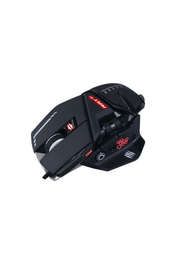 Mad Catz TheAuthnticR.A.T 6 Siyah Gaming Mouse MR04DCINBL000-0 - 4