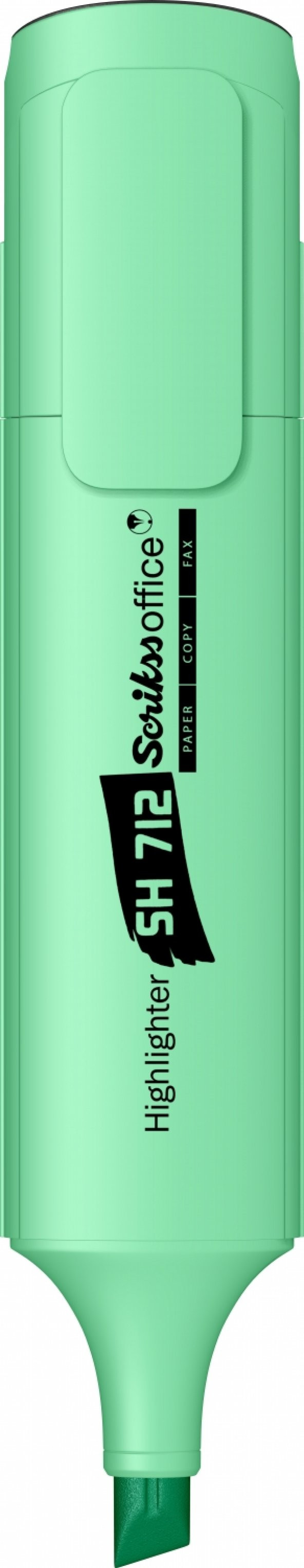 Scrikss Sh712 Fosforlu Kalem - Pastel Yeşil