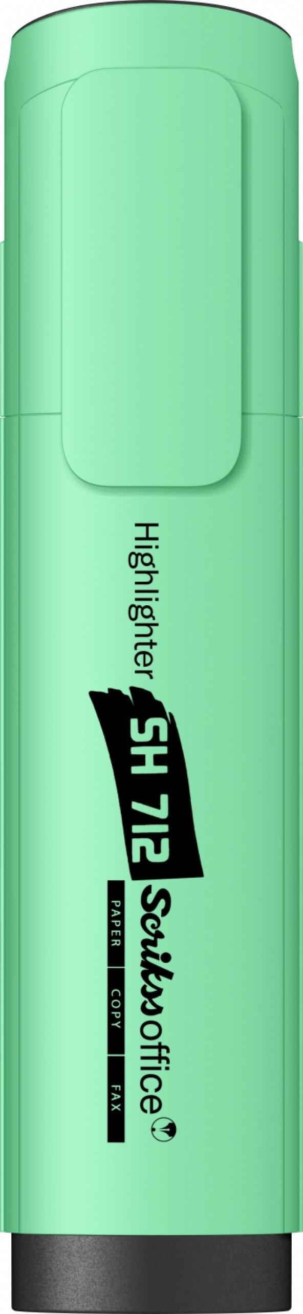 Scrikss Sh712 Fosforlu Kalem - Pastel Yeşil - 2