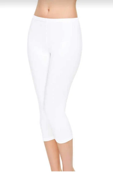 KOTA 4005 BAYAN KAPRİ TAYT TEKLİ   XL GRİ - Resim 3