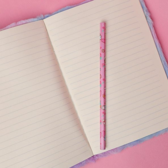 Avakado Peluş Squishy Cizgili Defter Kalem Hediyeli - 2